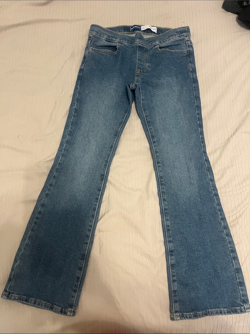 Old Navy Girls Blue Flare Jeans